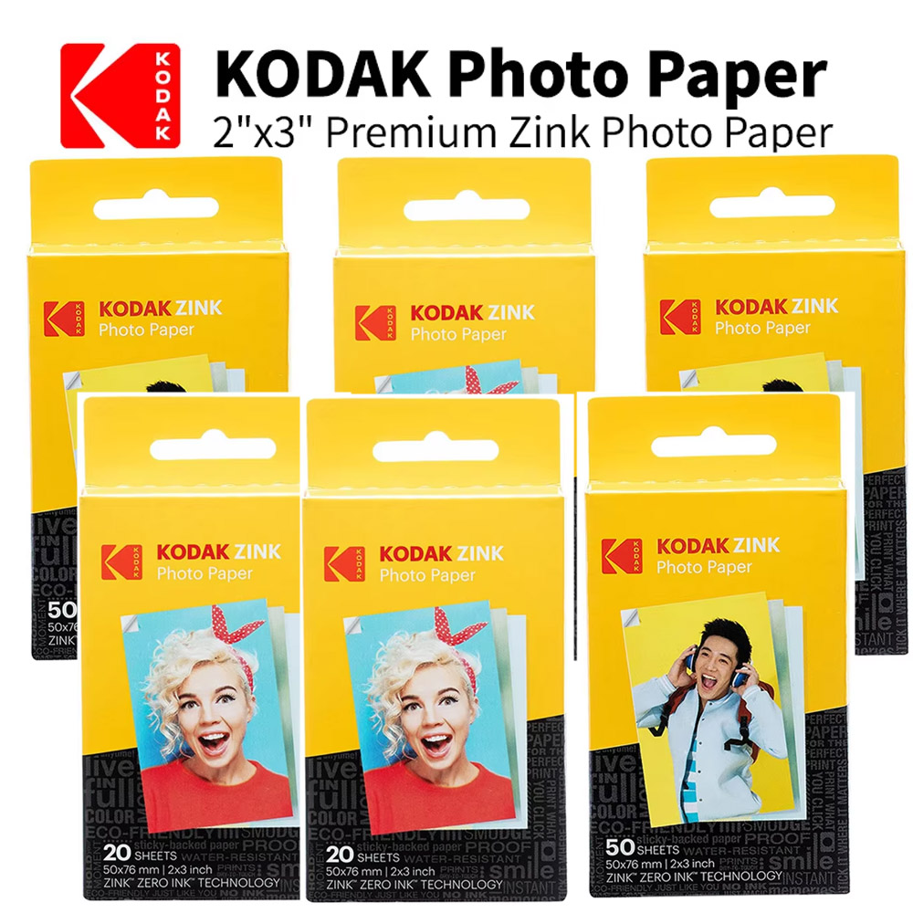 Photography Cheat Sheet - New Genuine Kodak Zink Photo Paper