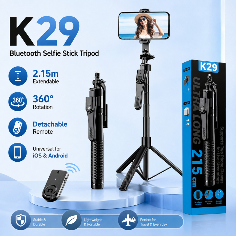 2M Bluetooth Selfie Stick Trip - Photography Basics review and price