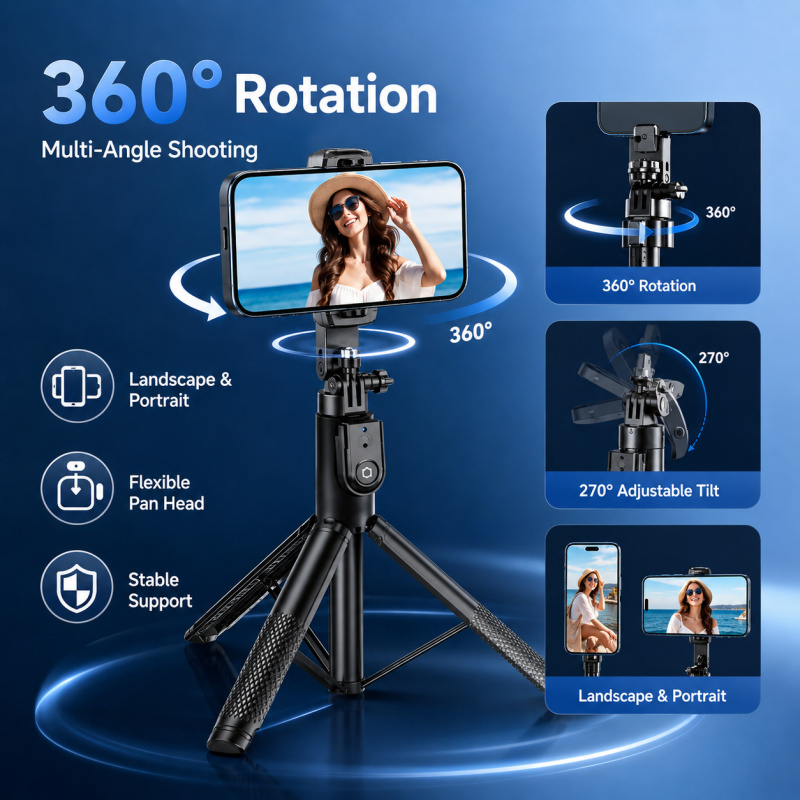 2M Bluetooth Selfie Stick Trip - Photography Basics review and price
