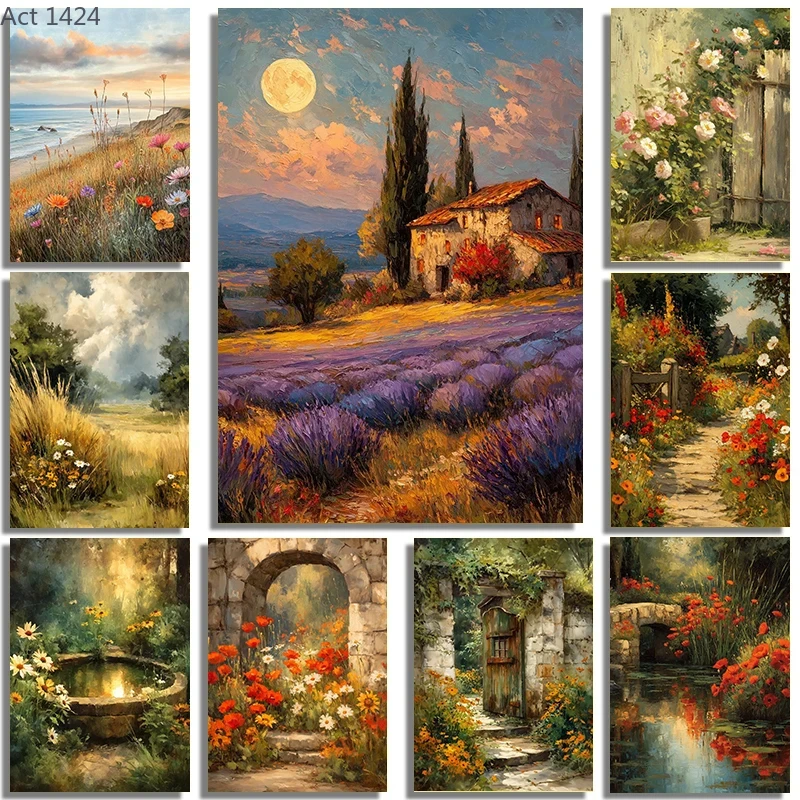 Retro Nostalgia Wildflower Far - Photography Design review and price