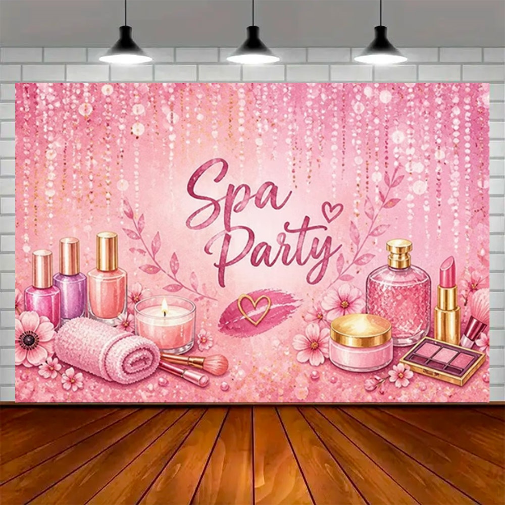 Spa Party Decoration Backdrop  - Photography Cheat Sheet review and price