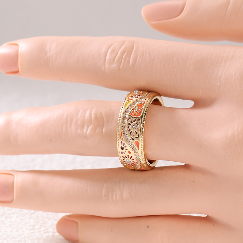 1pc Exquisite Inlaid White CZ  - Photography Geometry review and price