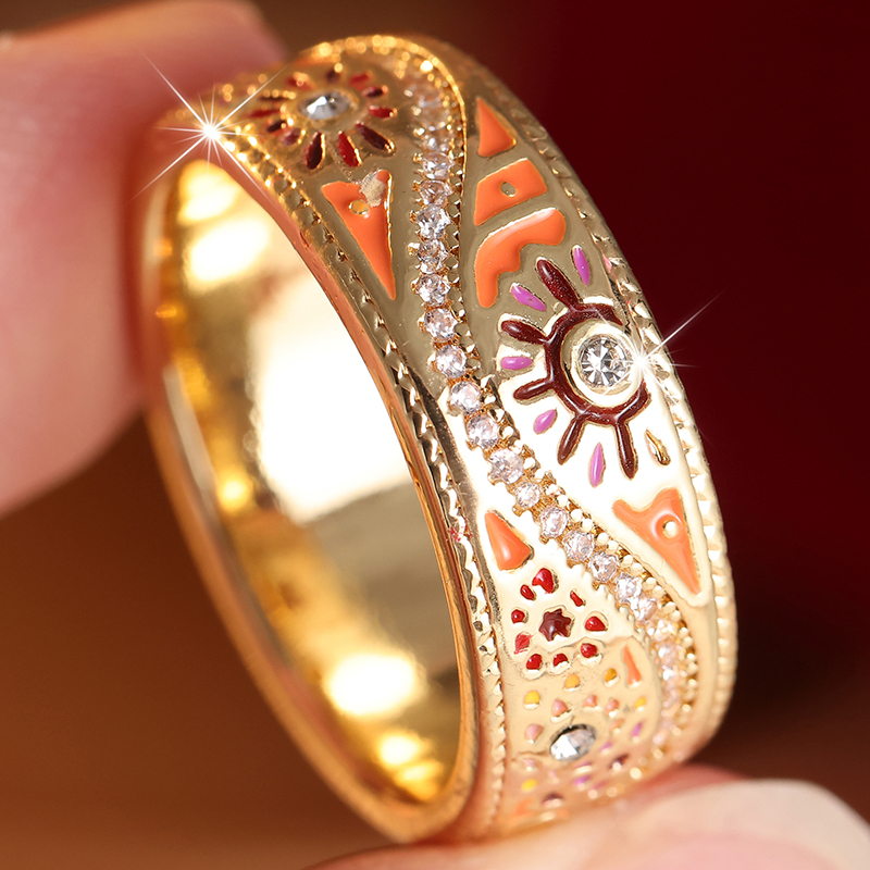 1pc Exquisite Inlaid White CZ  - Photography Geometry review and price