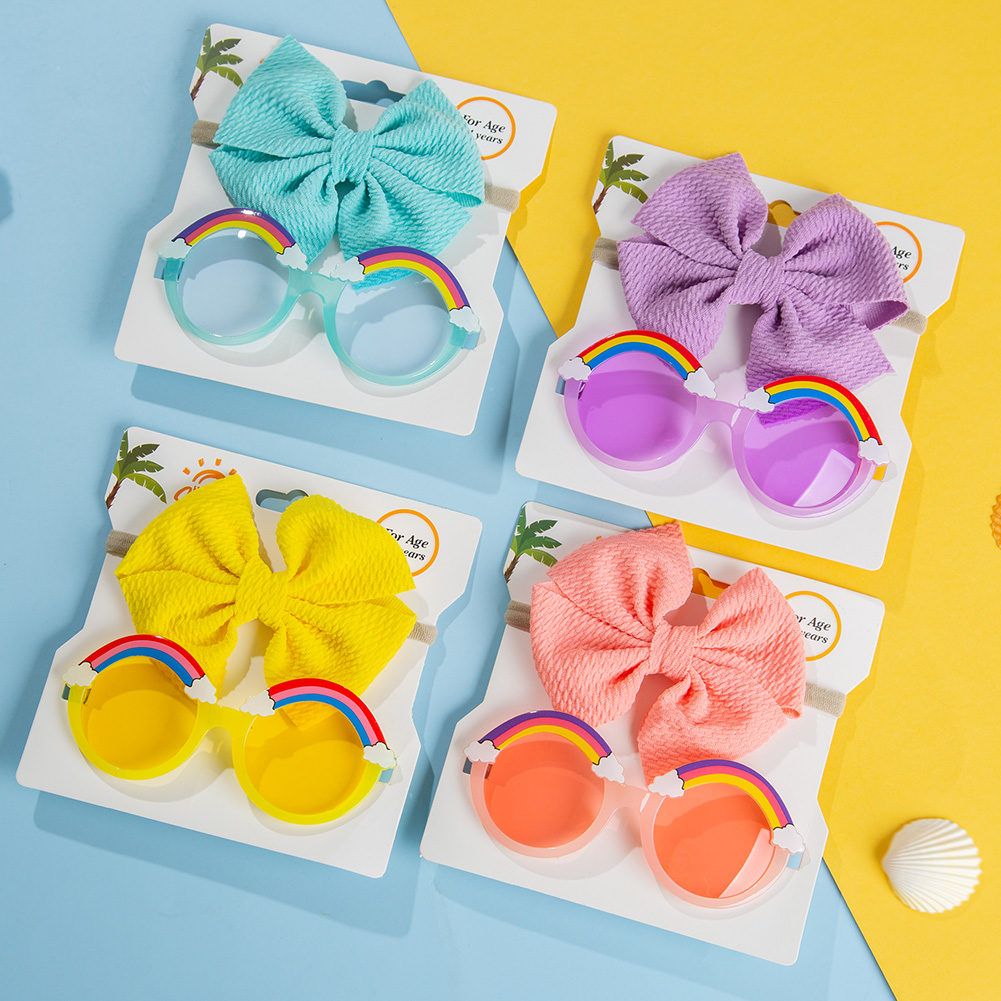 2Pcs/Set Rainbow Baby Sunglass - Photography Cheat Sheet review and price