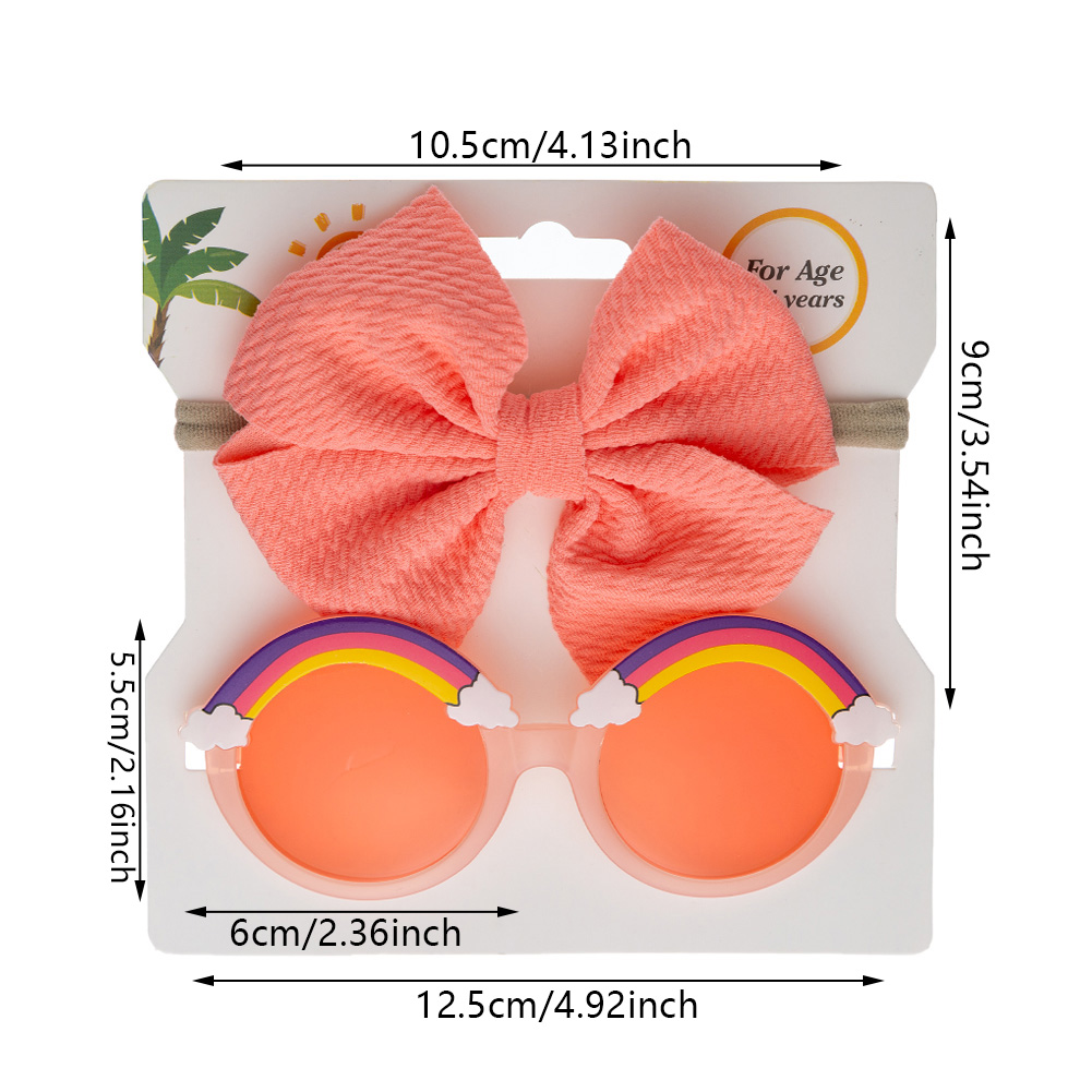 2Pcs/Set Rainbow Baby Sunglass - Photography Cheat Sheet review and price