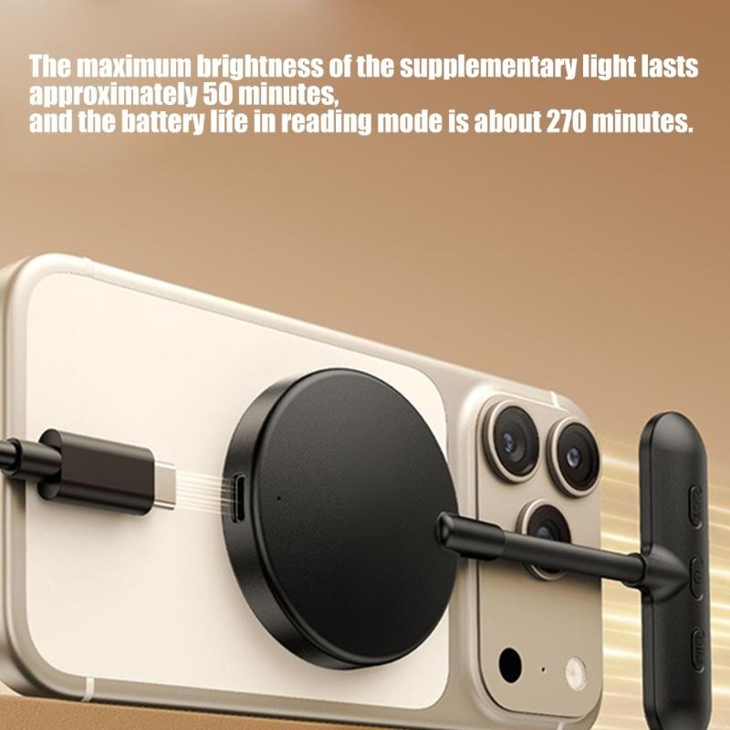Portable ABS LED Phone Lamp Bo - Photography Book review and price