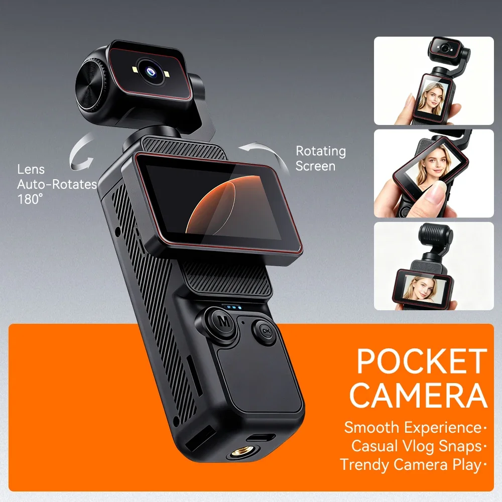 New Pocket Handheld Vlog Camer - Photographic Memory review and price