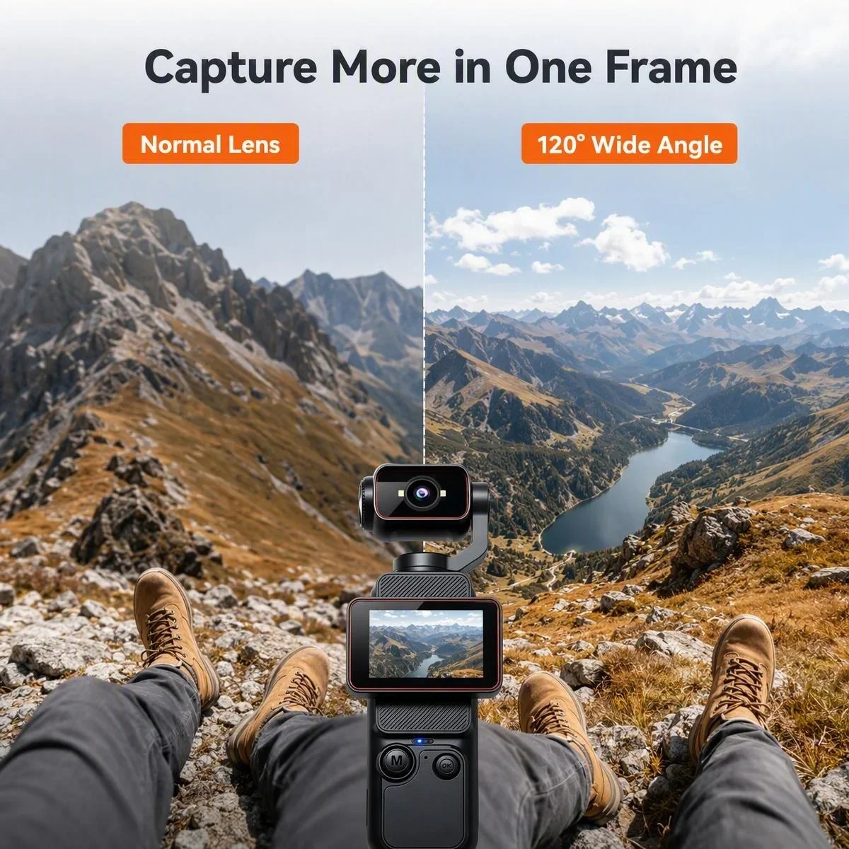 New Pocket Handheld Vlog Camer - Photographic Memory review and price