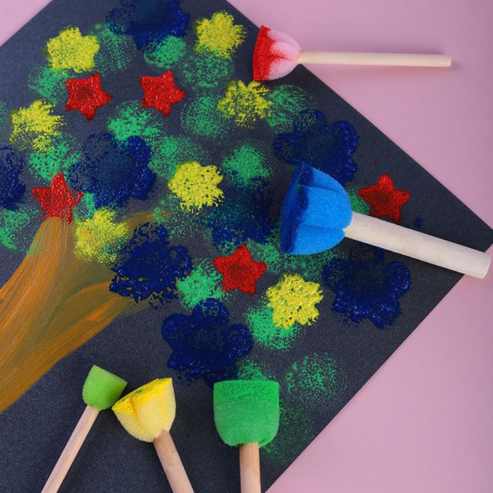 5Pcs/set Art Paint Sponge Stam - Photography Design review and price