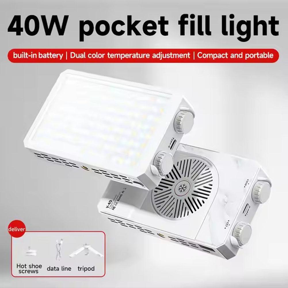 Customizable 40W LED Camera Li - Photography Videos Free review and price