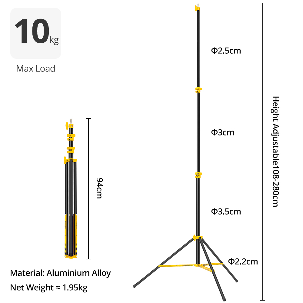AMBITFUL GM280Y 280cm Professi - Photography Basics review and price
